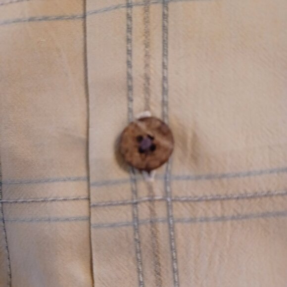 Tommy Bahama Button Down Shirt Men L 100% Silk Mint Condition - Picture 6 of 6